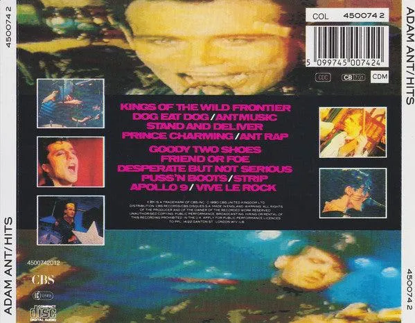 Adam Ant: Hits (CD, Comp, RE)