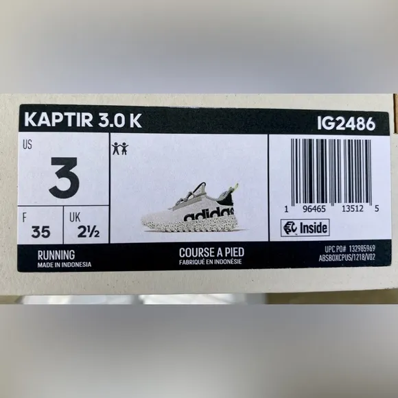 Adidas Kaptir 3.0 K Sneakers Little Kid 3