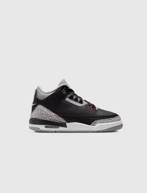 AIR JORDAN 3 RETRO "BLACK CEMENT" GS
