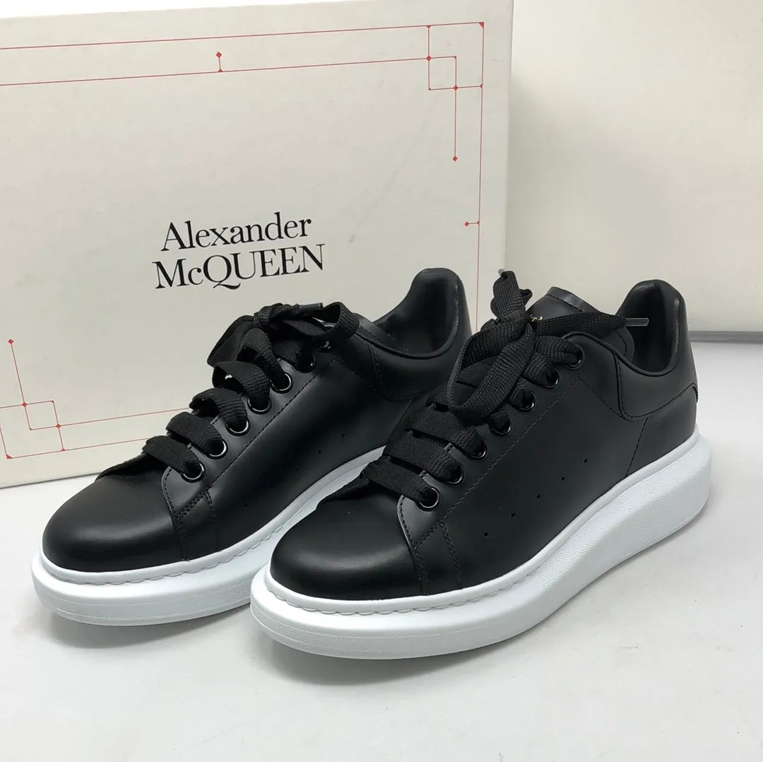 Alexander McQueen Black Leather Sneaker
