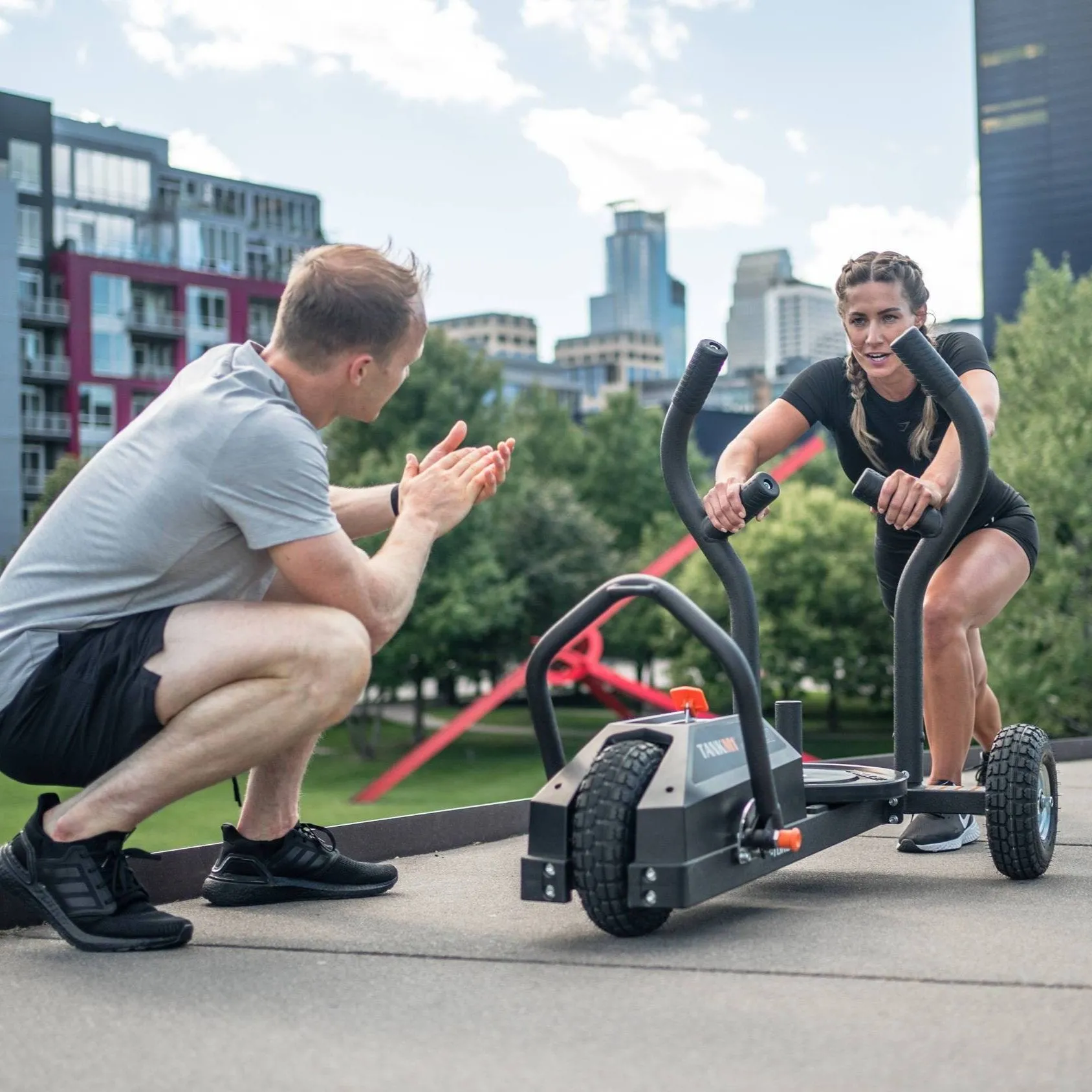 Assembled - TANK™ M1 Push Sled
