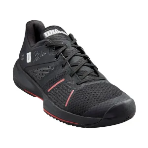 Bela Pro Padel Shoe - Black, Ebony, Red