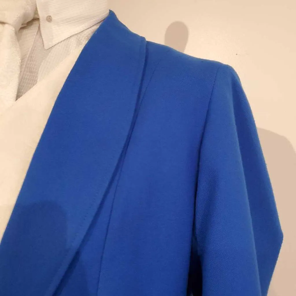 Blue Poly Daycoat