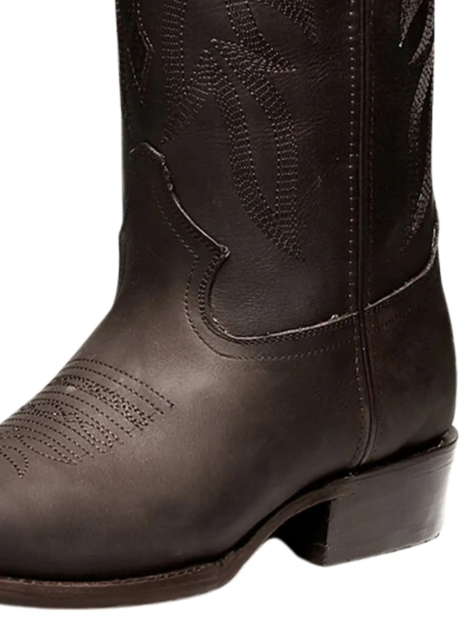 Botas Vaqueras Clasicas de Piel Genuina para Hombre 'Joe Boots' - ID: 600TO