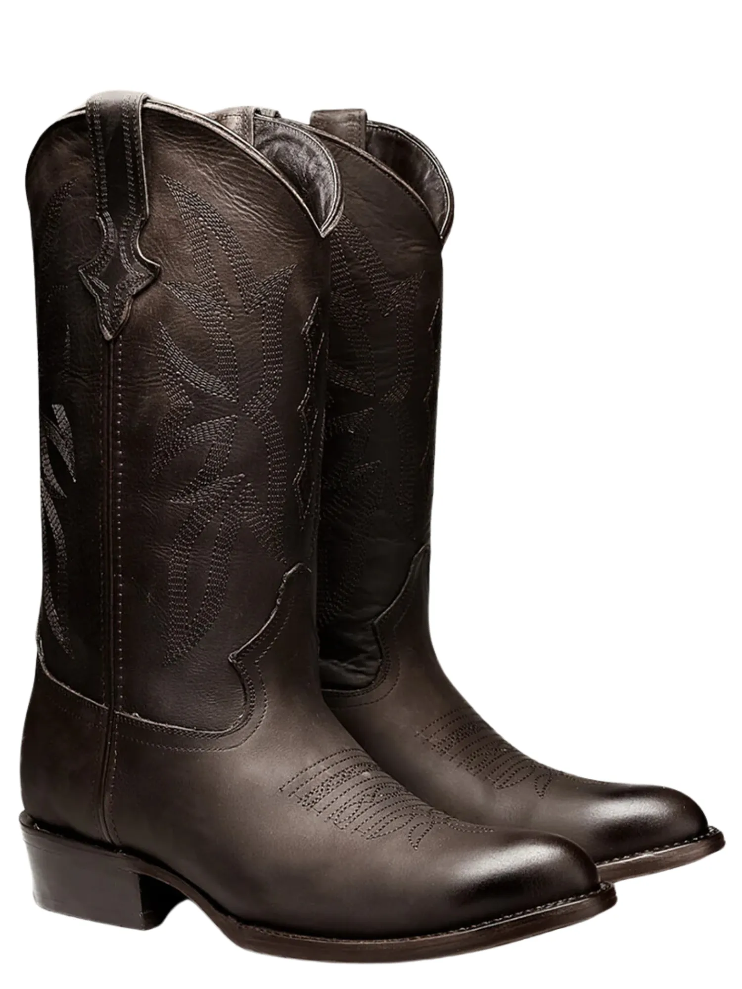Botas Vaqueras Clasicas de Piel Genuina para Hombre 'Joe Boots' - ID: 600TO