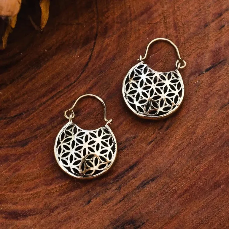 Brass Earrings