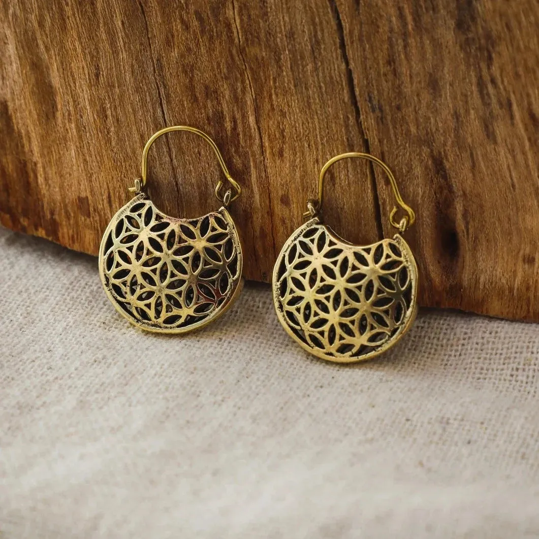 Brass Earrings