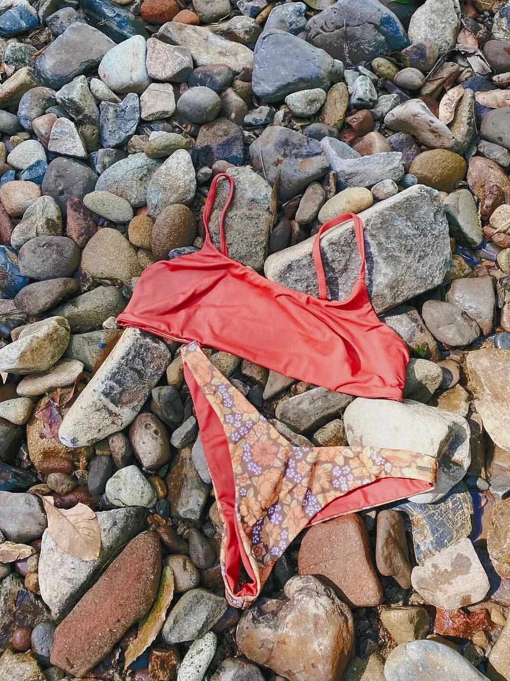 Bronzer Bottoms | Reversible | Retro Blossom & Burnt Orange