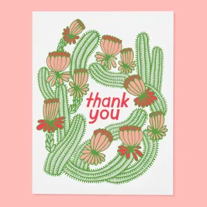 Cactus Thank You Card (Set of 6)
