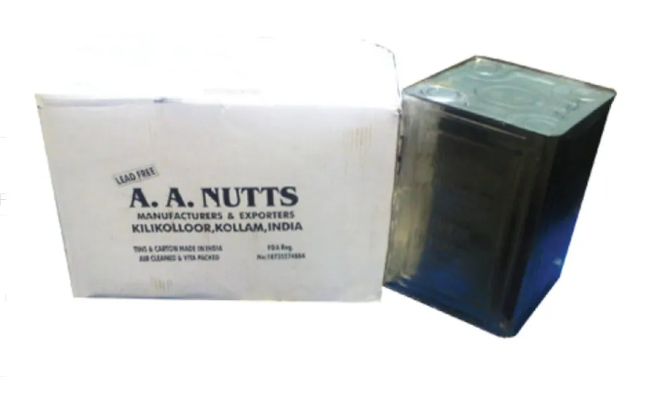 Cashews (Indian) W320 Tins 2x10kg