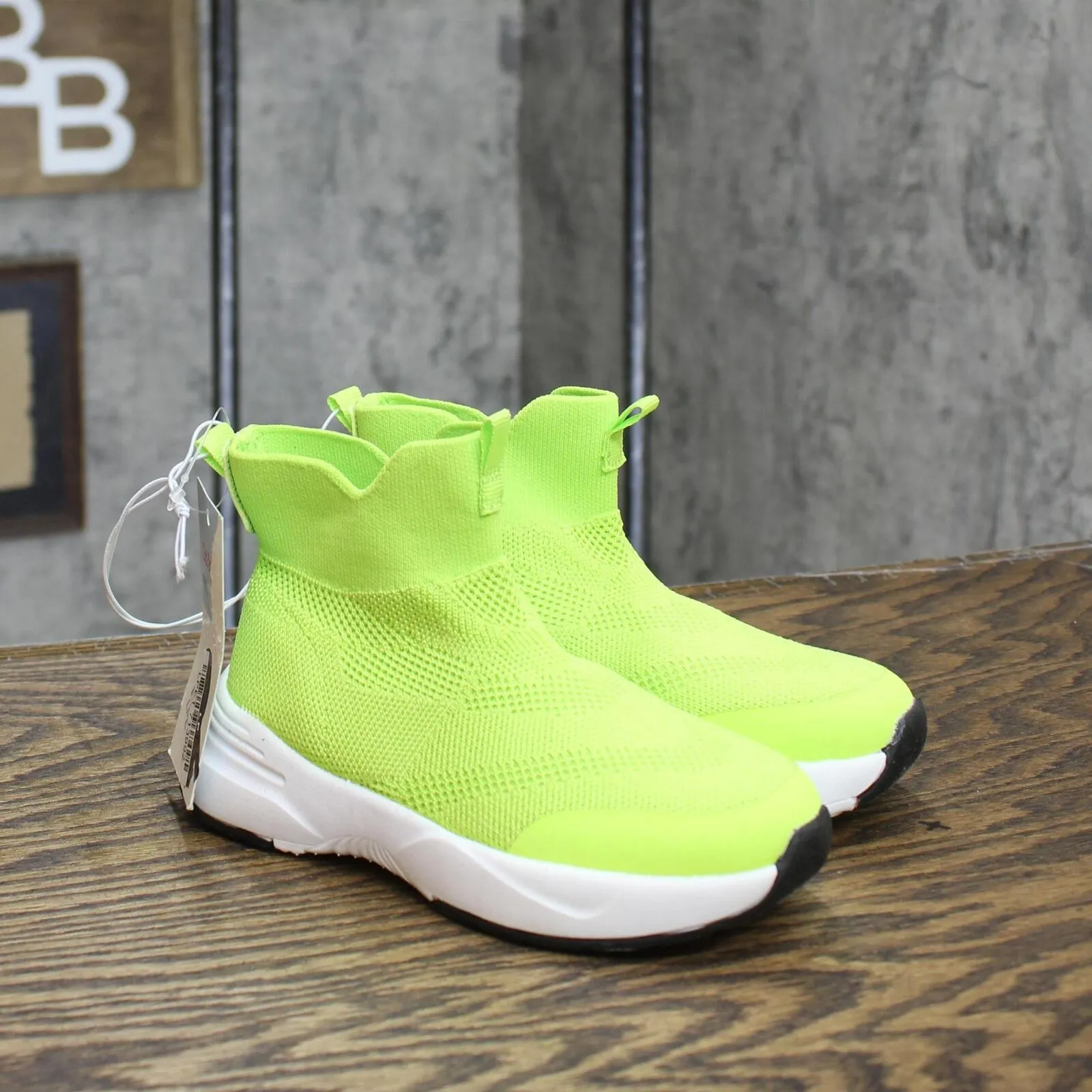 Cat & Jack Toddler Boys Ari Sneakers 87832106 Lime Green 9T
