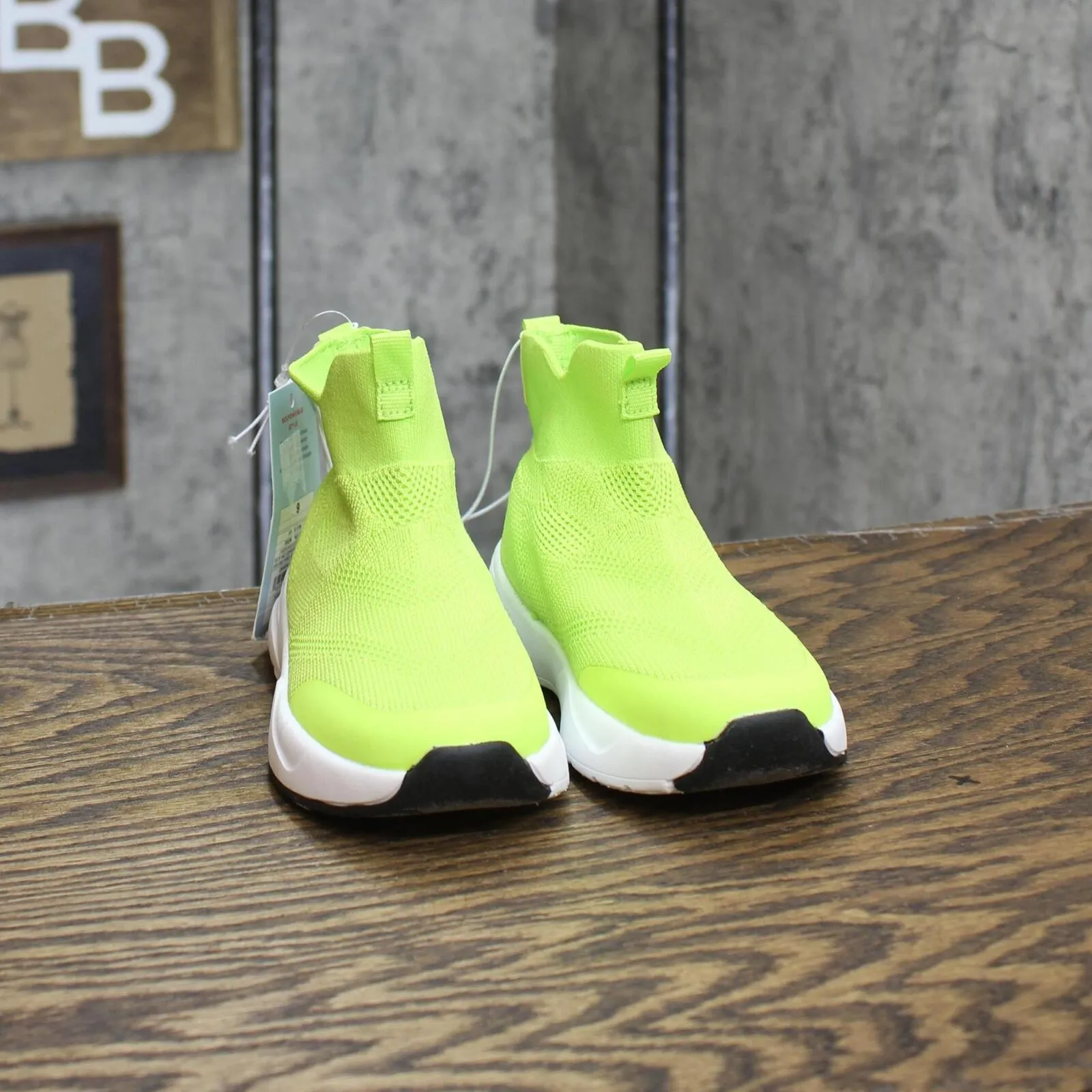 Cat & Jack Toddler Boys Ari Sneakers 87832106 Lime Green 9T