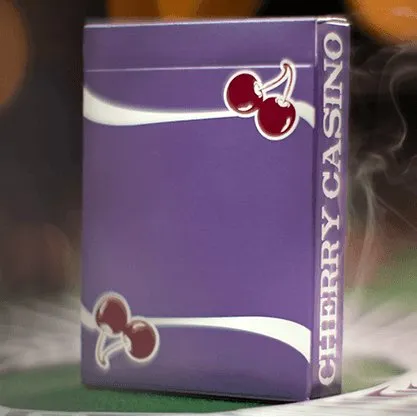 Cherry Casino Playing Cards Desert Inn Purple by Pure Imagination Projects