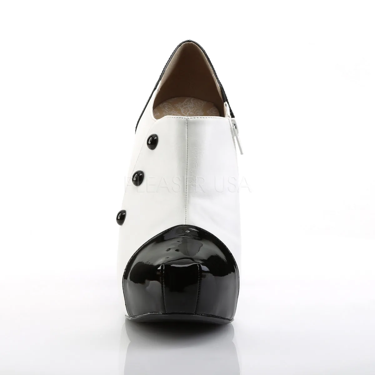 CHLOE-11  Black-White Patent