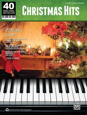 CHRISTMAS HITS 40 SHEET MUSIC BESTSELLERS PVG