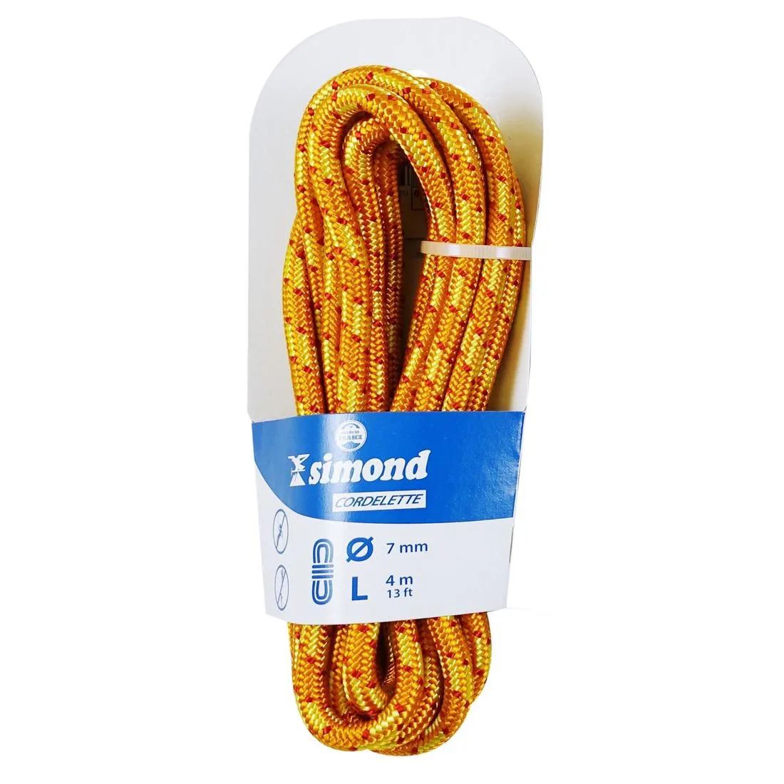 Climbing and Mountaineering Cordelette 7 mm x 4 m