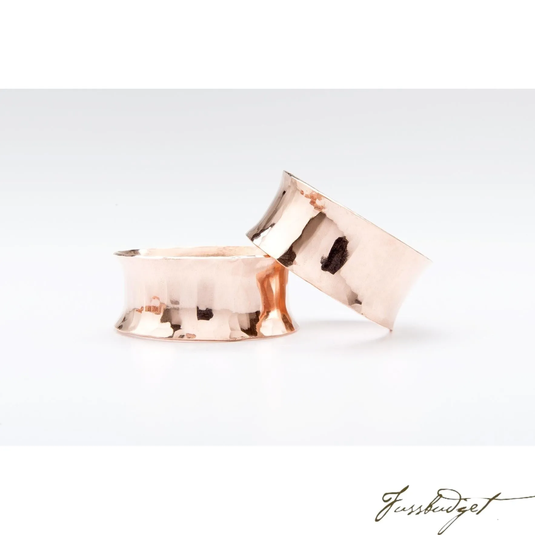 Copper Planished Napkin Ring