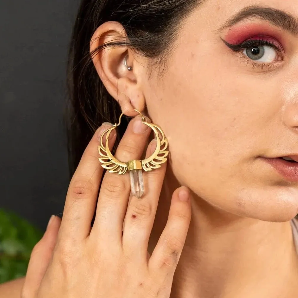 Crystal Earring
