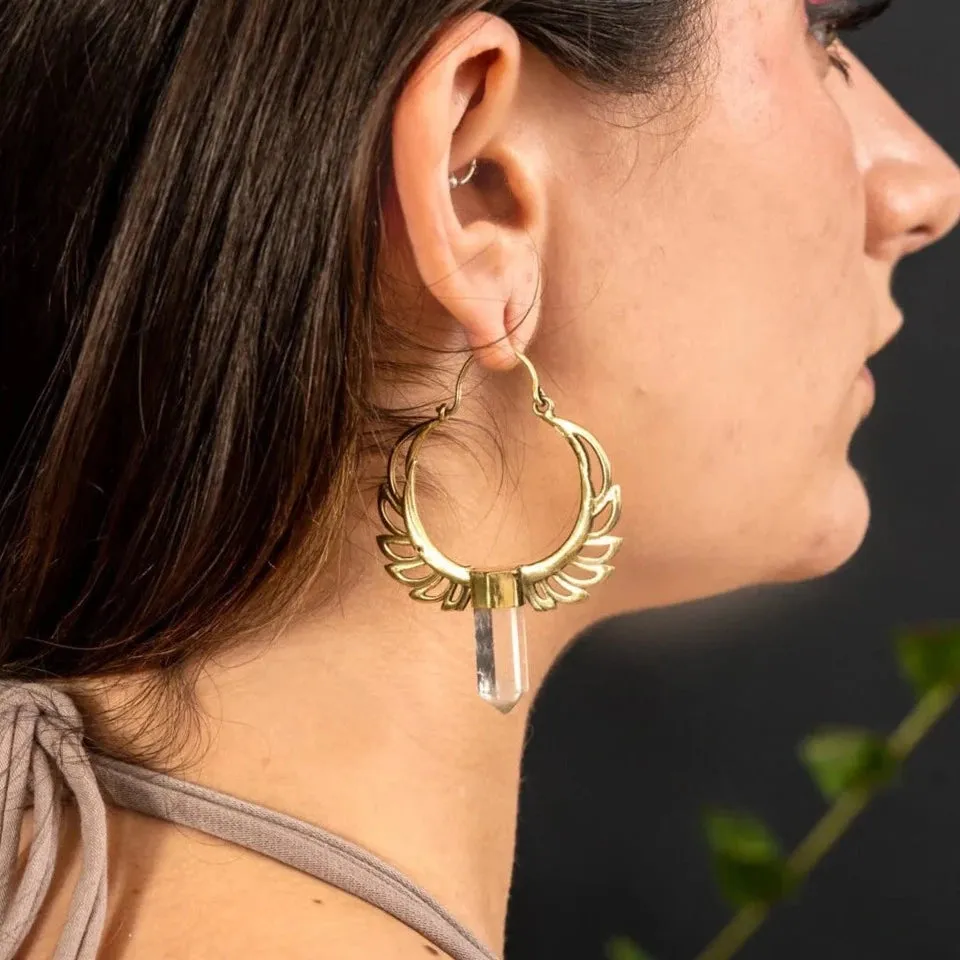 Crystal Earring