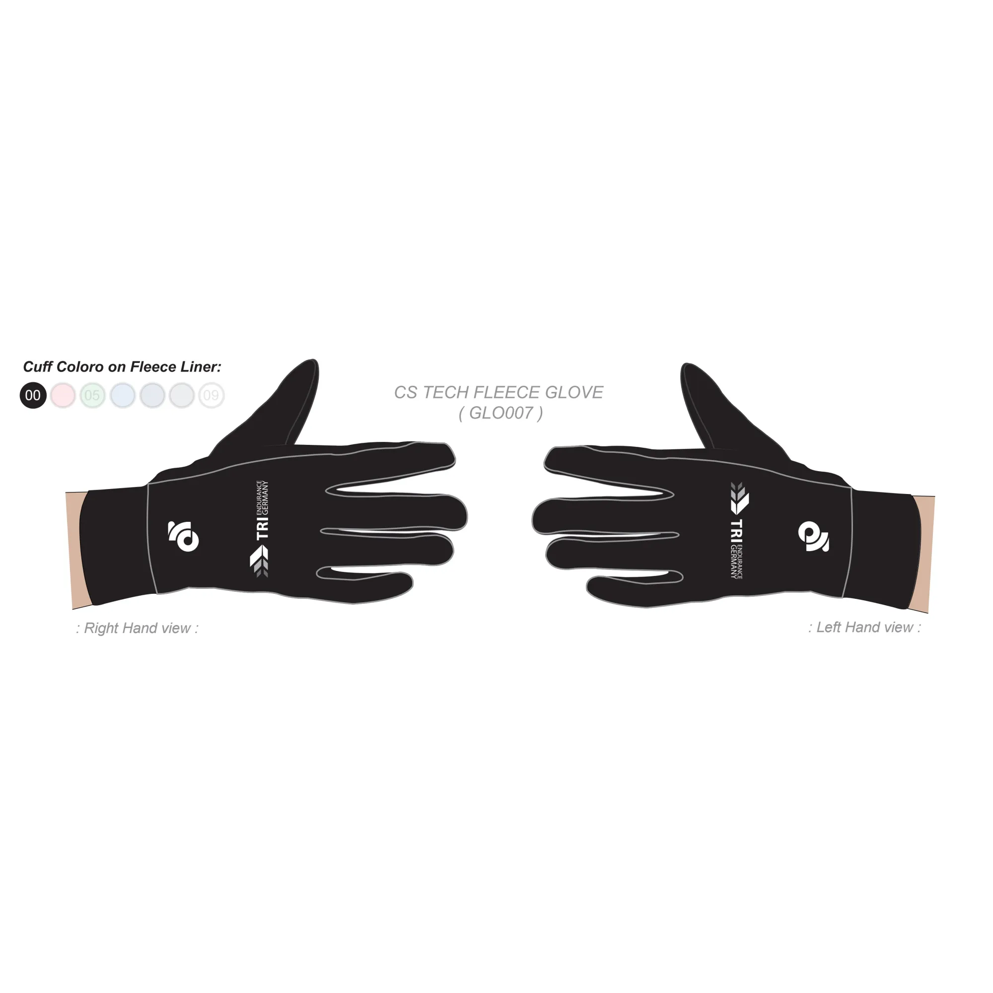 CS Tech Fleece Handschuhe
