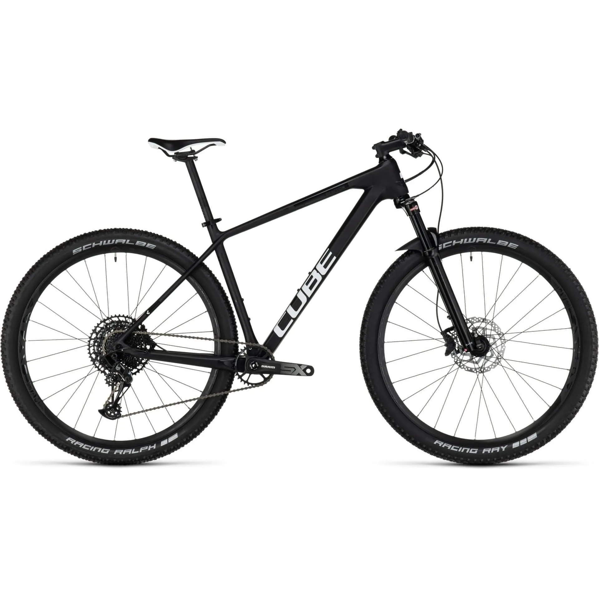 Cube Reaction C:62 One Carbon Mountain Bike 2024 - Carbon & White