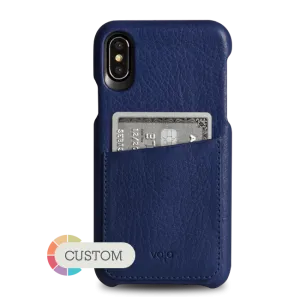 Custom Grip ID iPhone X / iPhone Xs Leather Case