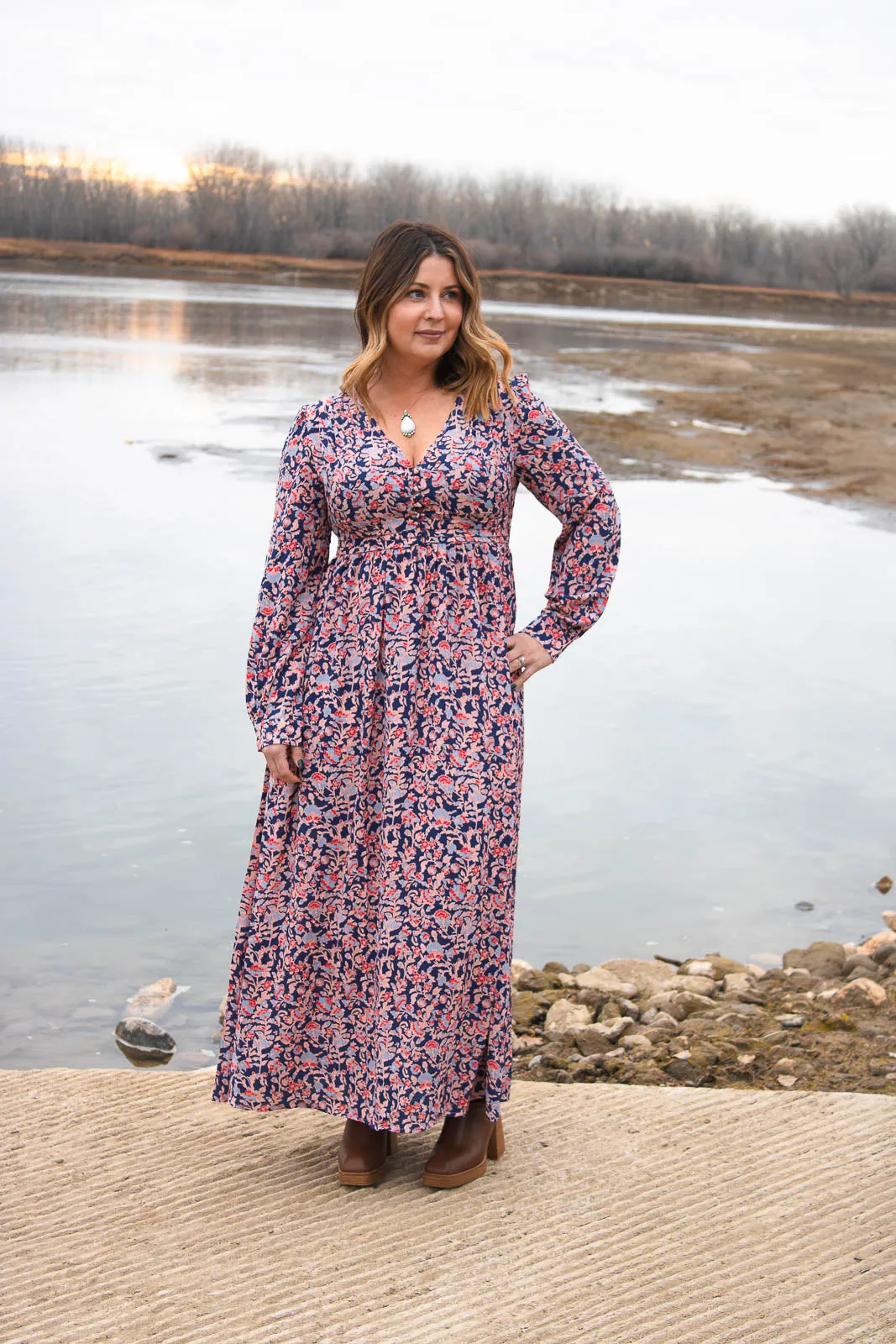 Dawn Floral Maxi Dress
