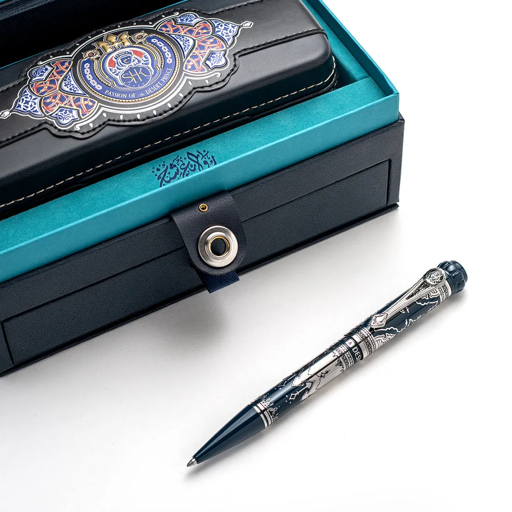 Desert Quill in Deep Sapphire Classic Ballpoint Pen