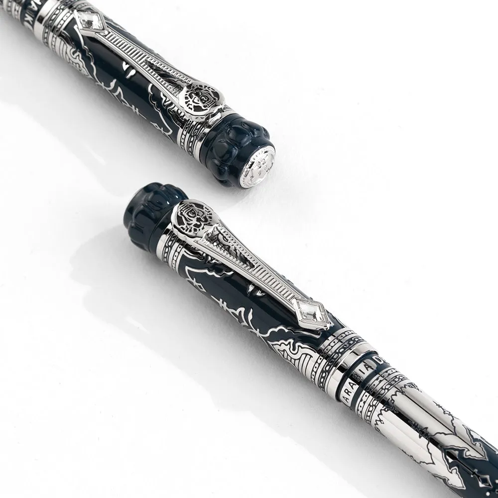 Desert Quill in Deep Sapphire Classic Ballpoint Pen