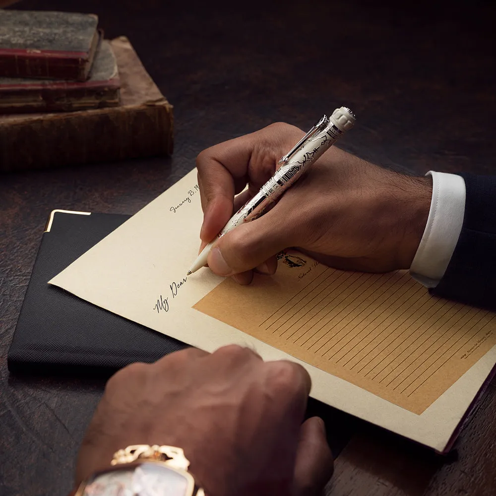 Desert Quill in Ivory Classic Ballpoint Pen