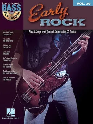 EARLY ROCK BASS PLAY ALONG V30 BK/CD