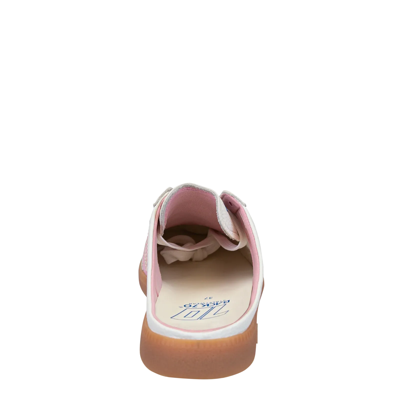 Easter Slide Sneaker in White Pink