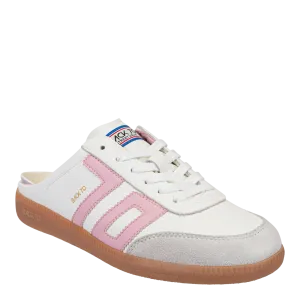 Easter Slide Sneaker in White Pink
