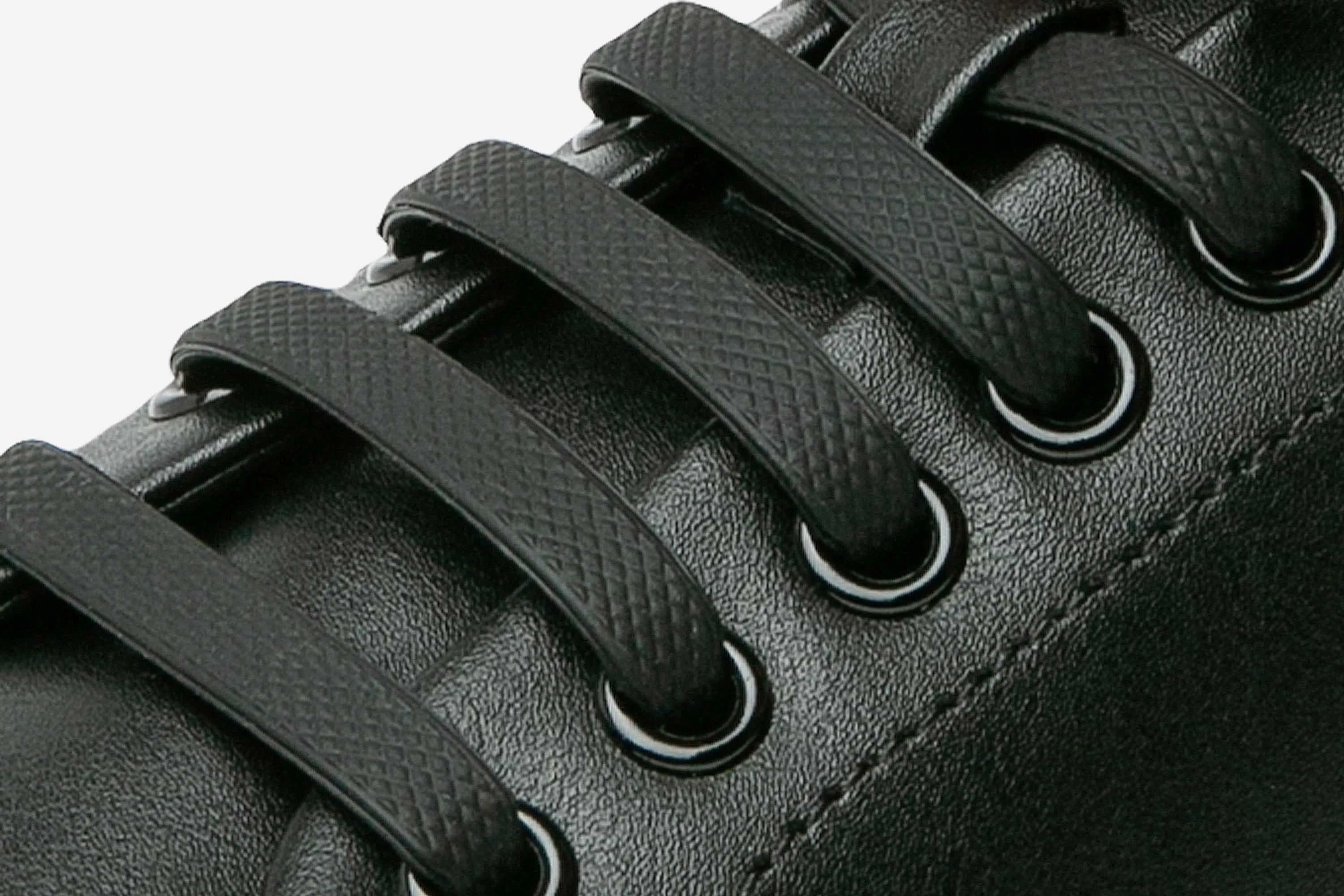 Elastische Schnürsenkel Silikon - Black
