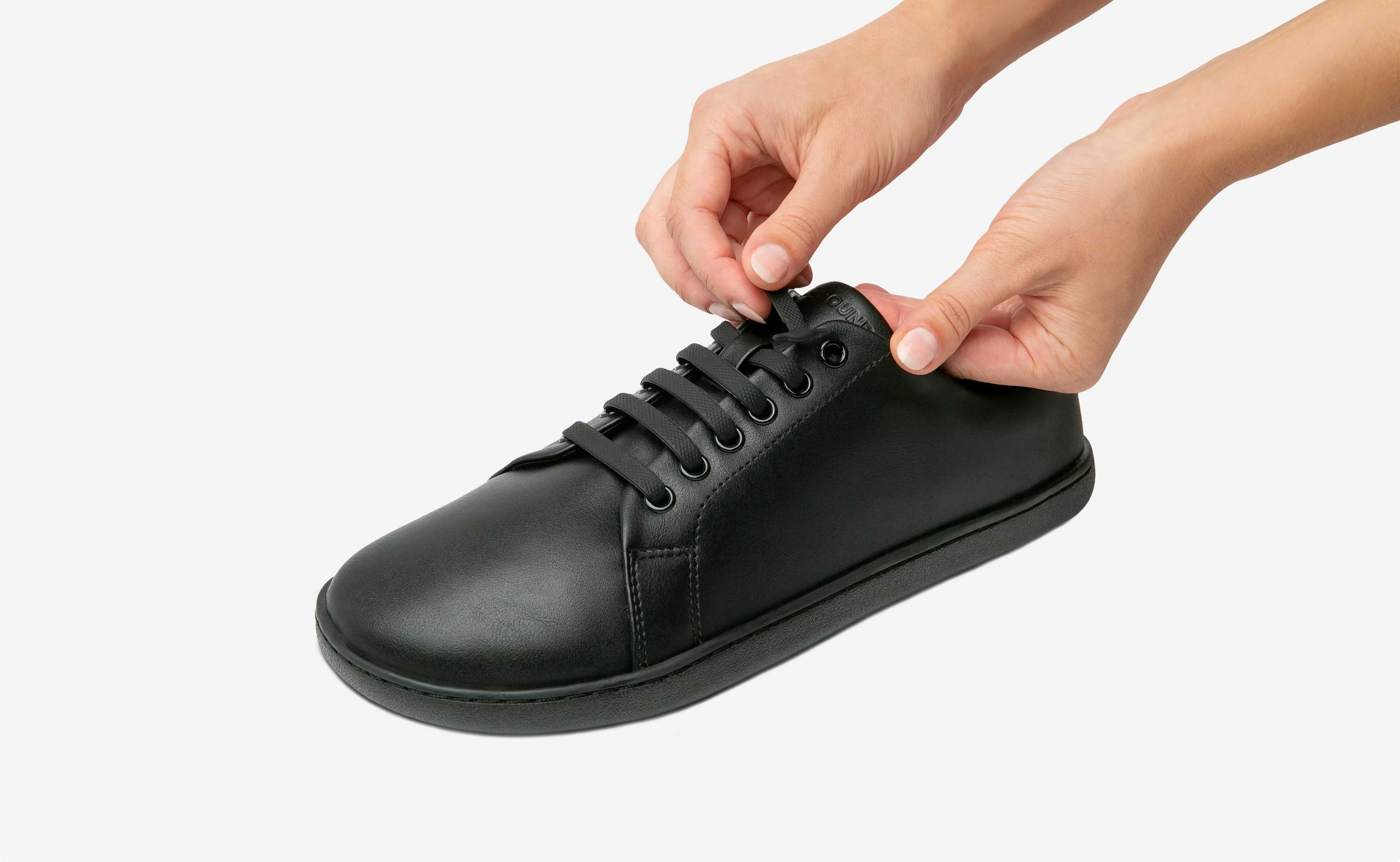 Elastische Schnürsenkel Silikon - Black