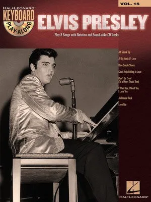 ELVIS PRESLEY KEYBOARD PLAYALONG BK/CD V15