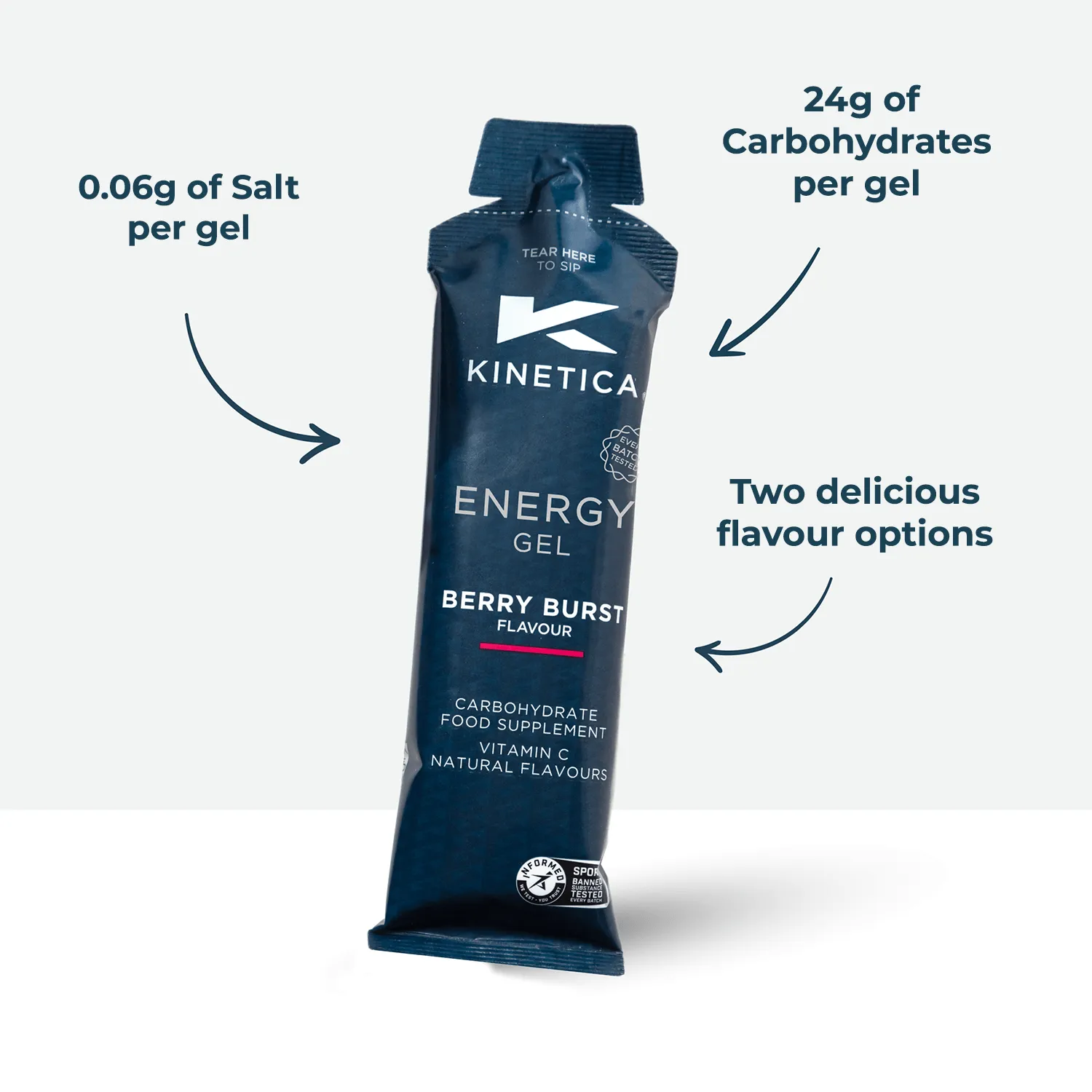 Energy Gel Berry Burst - 24 x 70g