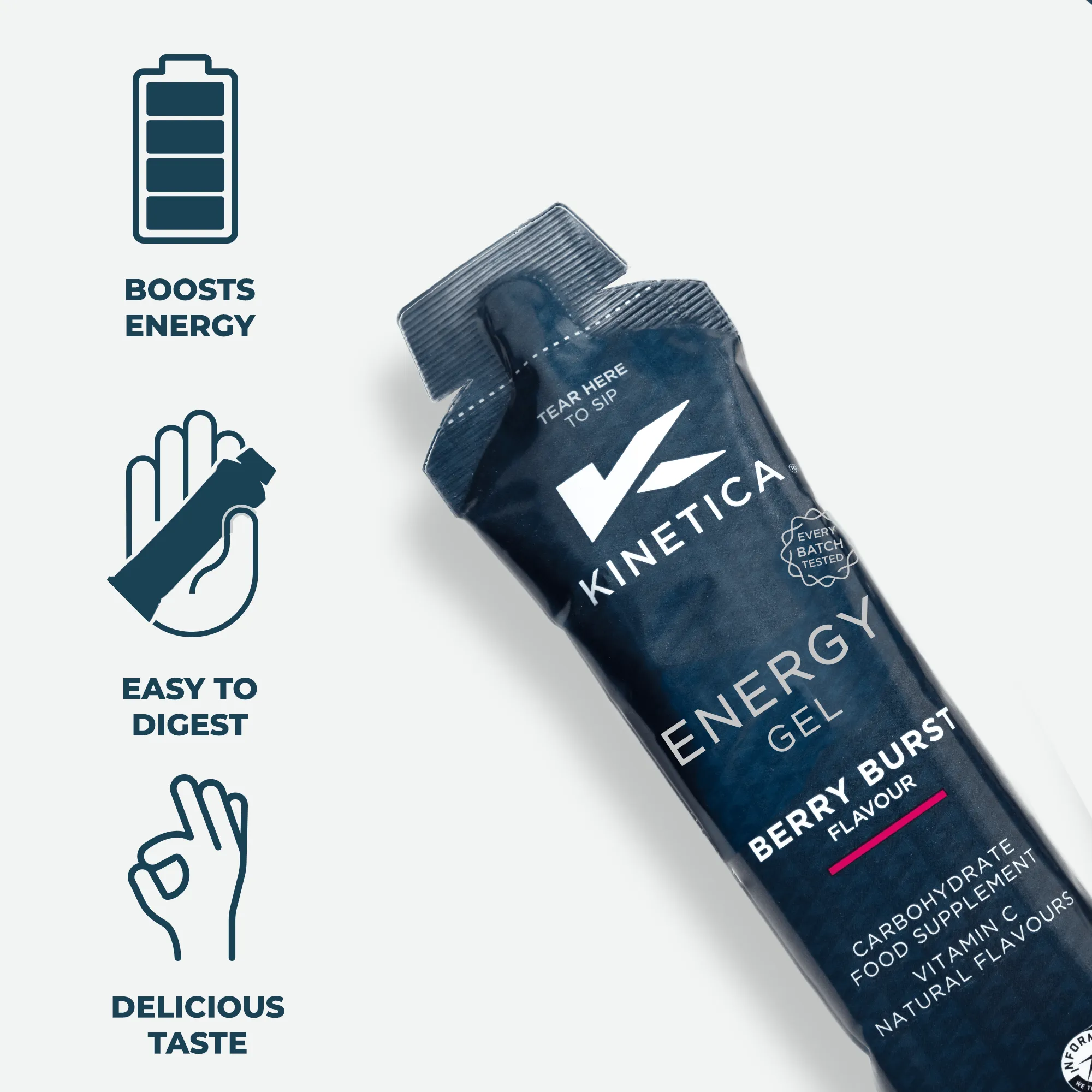 Energy Gel Berry Burst - 24 x 70g