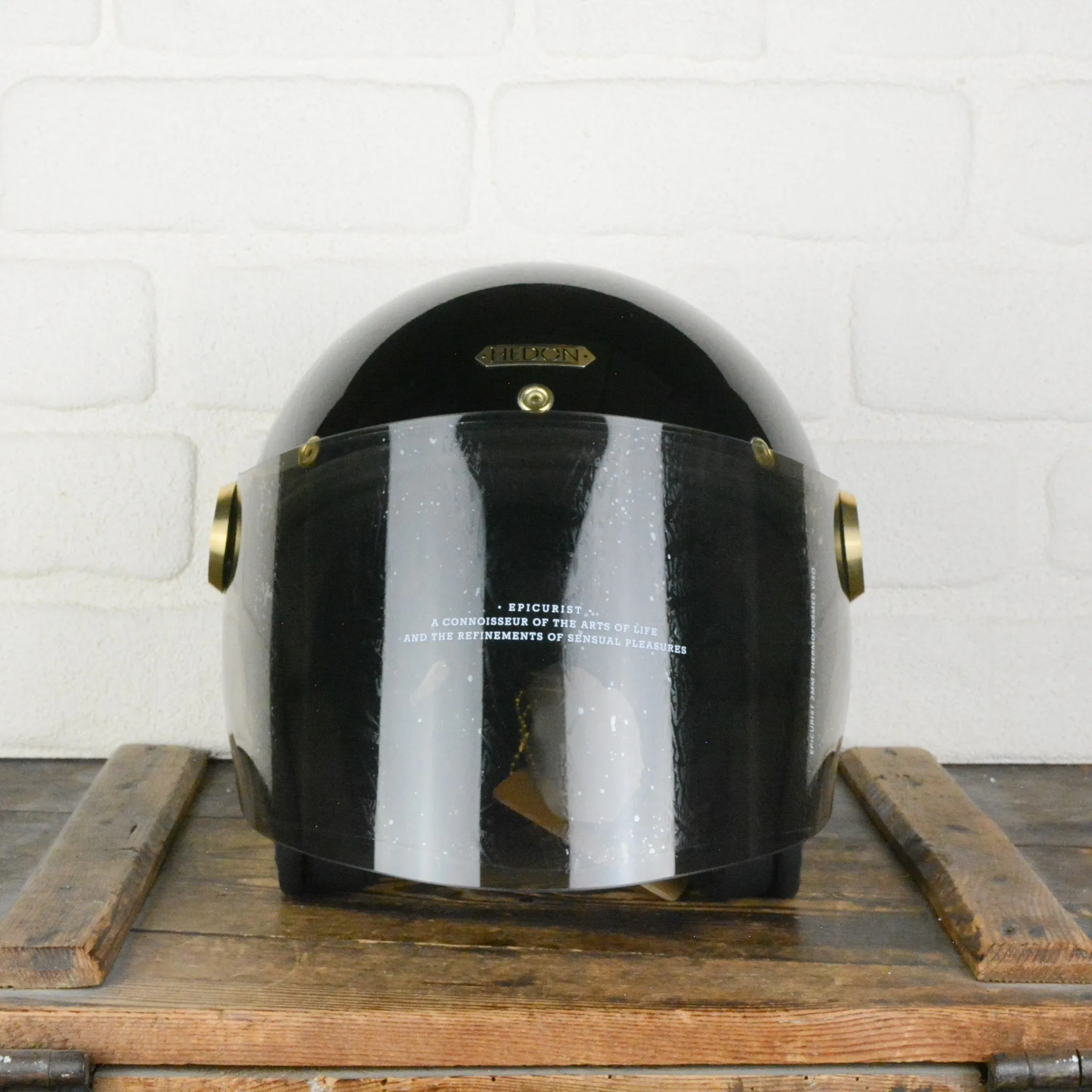 Epicurist Signature Black XL ECE 22.05   desert smoke visor - Sample Sale 999