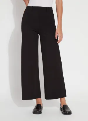 Erin Wide Leg Ponte (Plus Size, 28" Inseam)