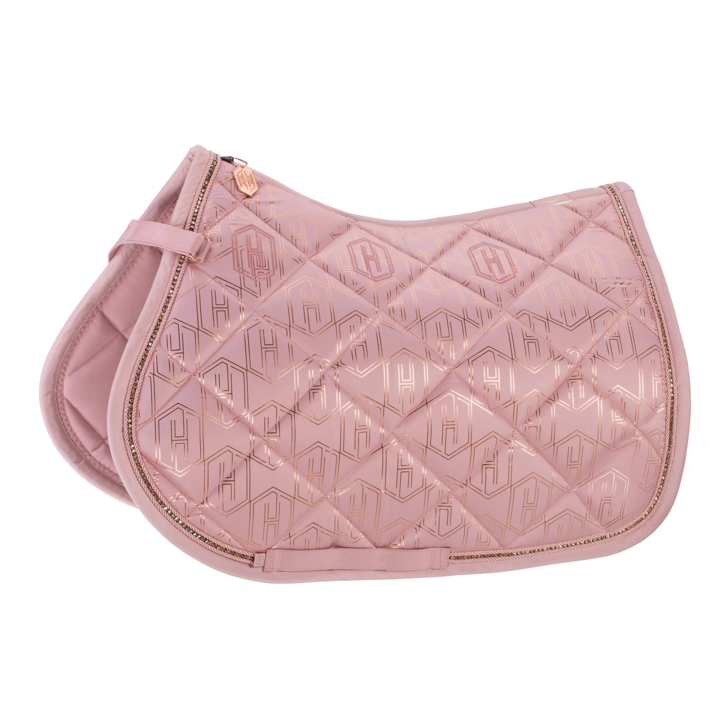 Eskadron Heritage Pearl Rose glossy saddlepad