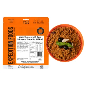 Expedition Foods Couscous with Cajun Spices and Vegetables (800kcal)