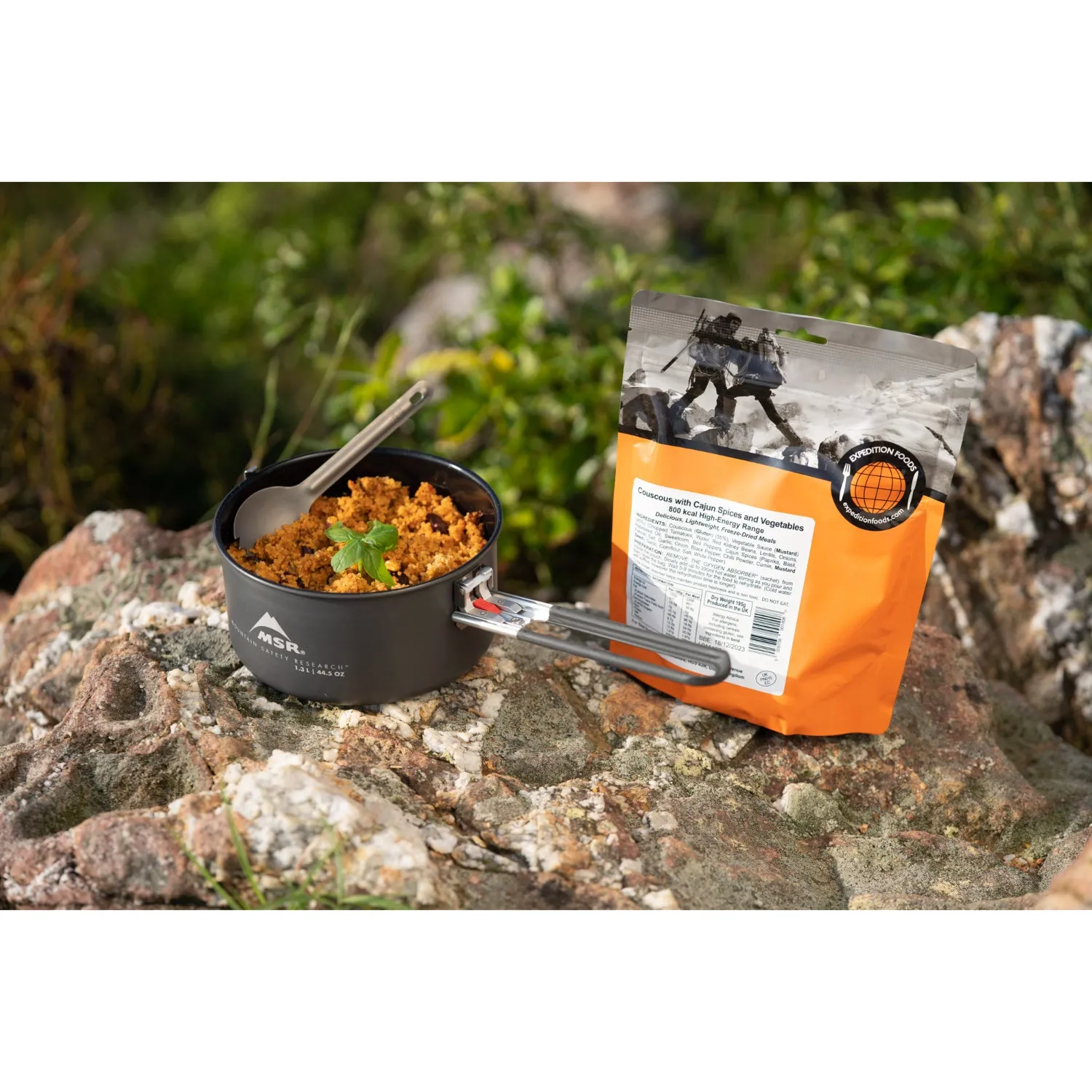 Expedition Foods Couscous with Cajun Spices and Vegetables (800kcal)