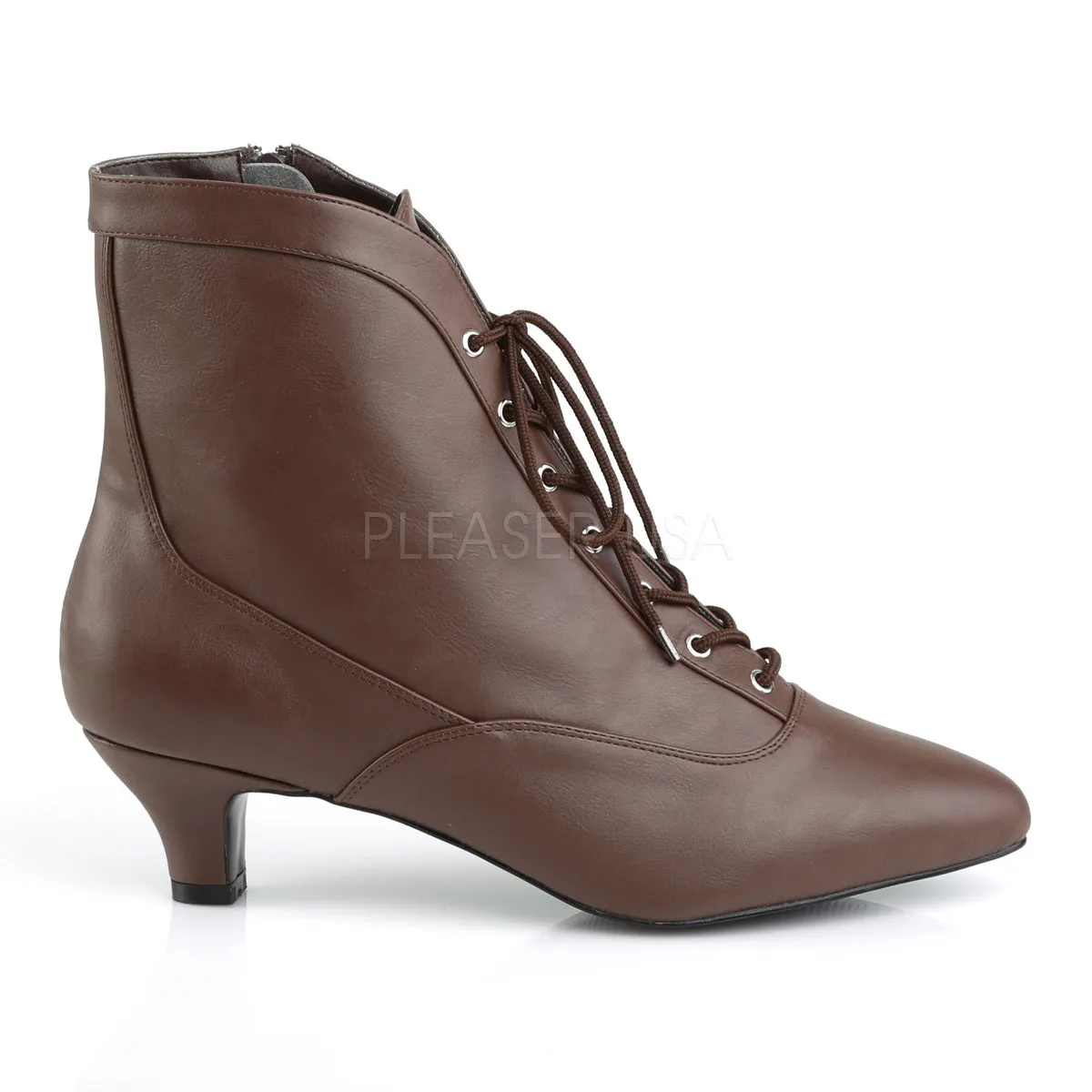 FAB-1005  Brown Faux Leather