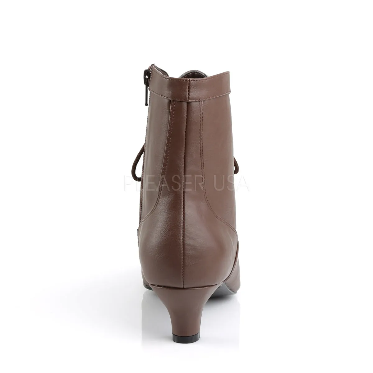 FAB-1005  Brown Faux Leather