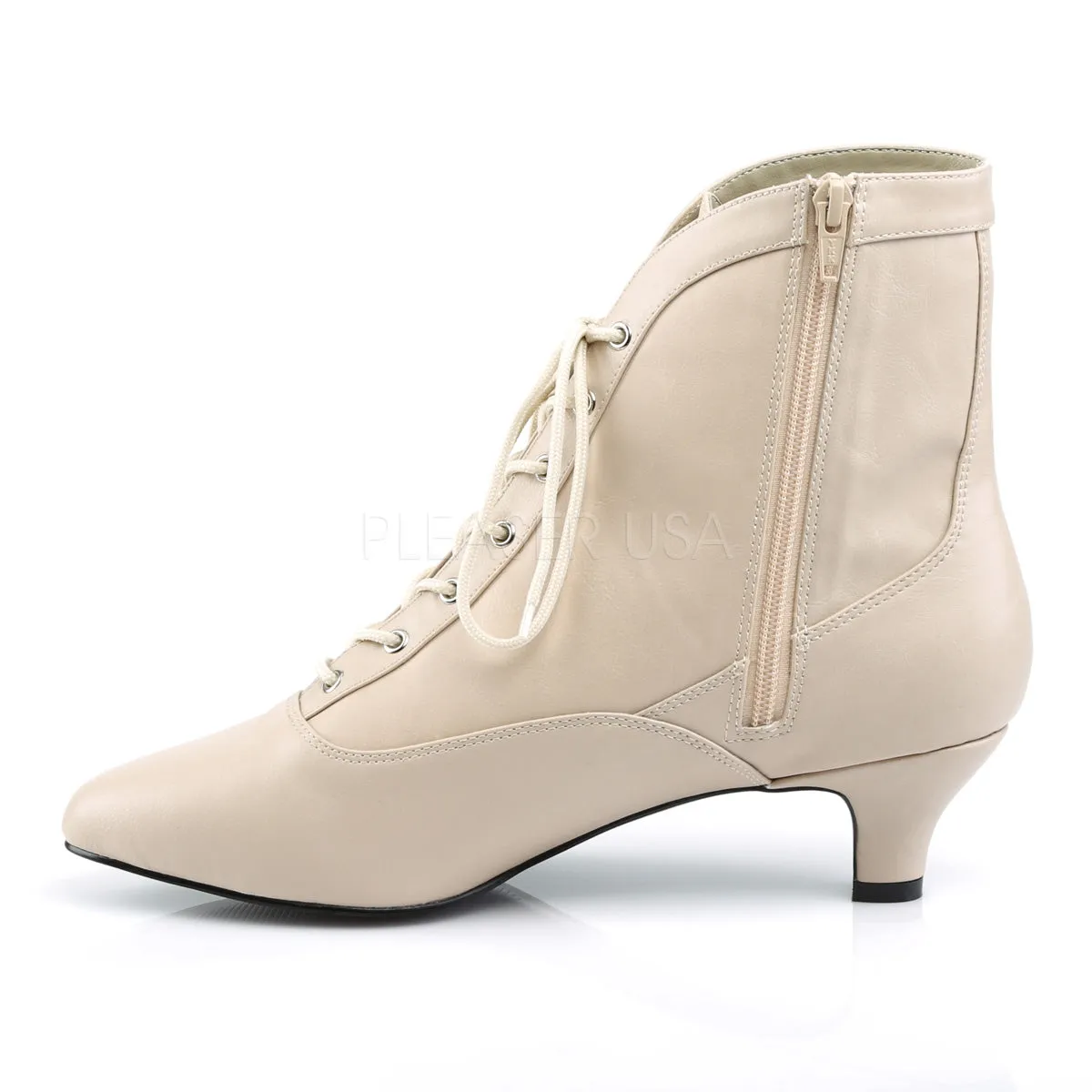 FAB-1005  Cream Faux Leather