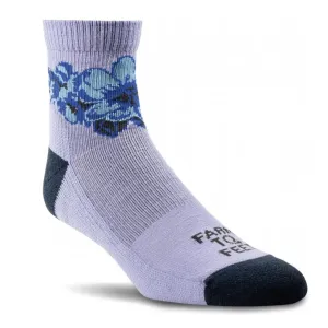 Farm to Feet Raeford Everyday Light Cushion 1/4 Crew Socks