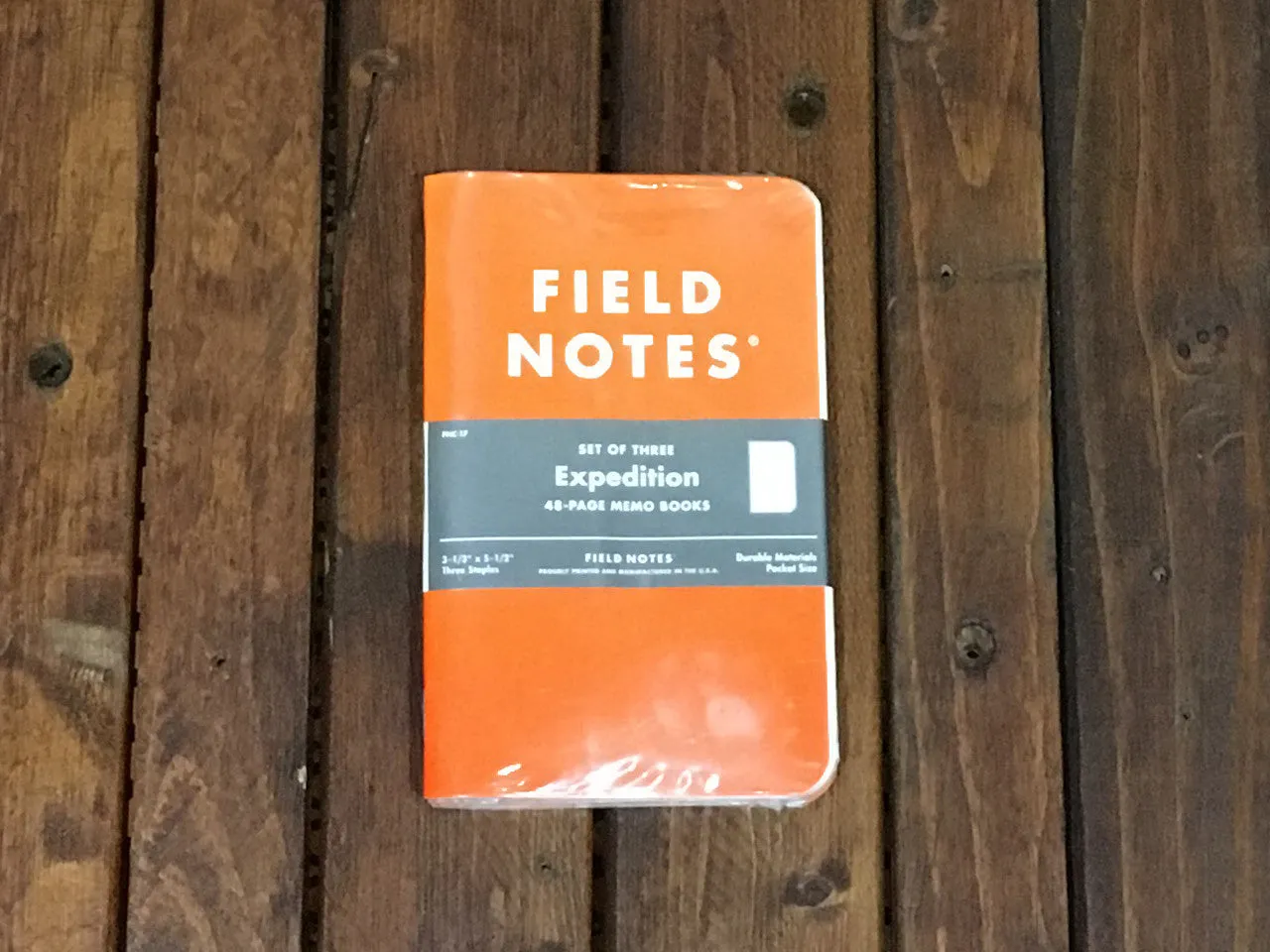 FNC-17 Field Notes Expedition Waterproof 3-Pack