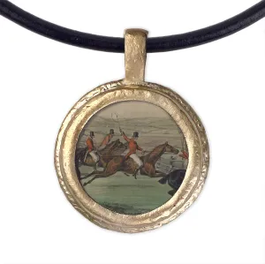 Fob Necklace, Tally Ho!