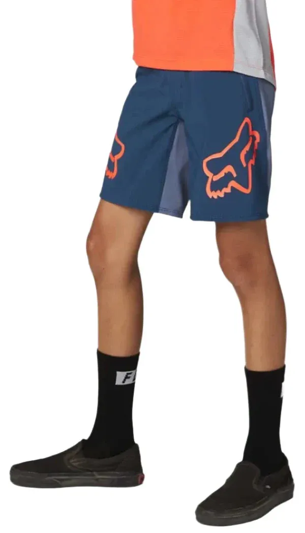 Fox YOUTH  DEFEND SHORT - Dark Indigo
